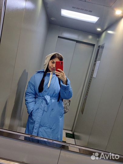 Плащ утепленный женский