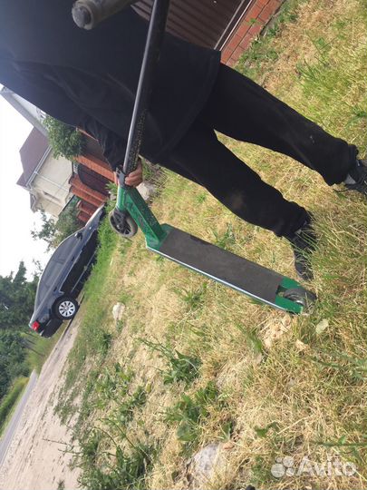 Трековый самокат кастомный хороший не гнутый