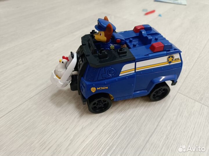 Paw patrol гонщик с машиной