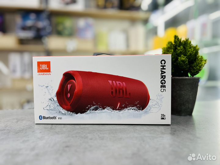 Беспроводная колонка JBL Charge 5 RED