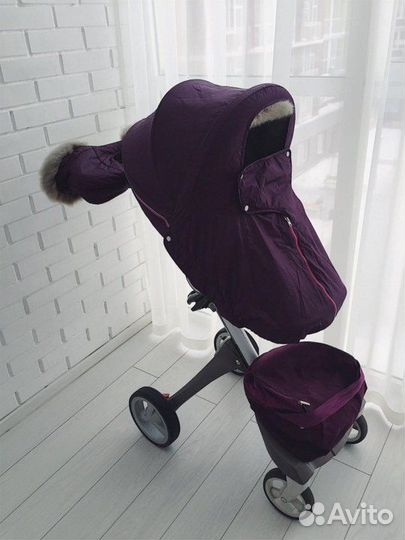 Зимний кит на коляску stokke