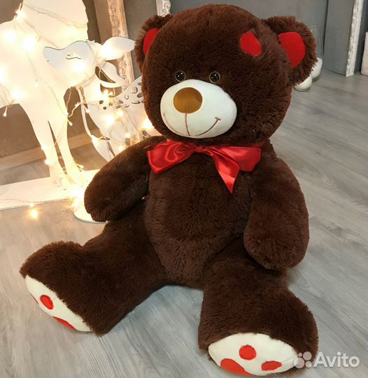 Плюшевый Мишка 110 см с сердцем