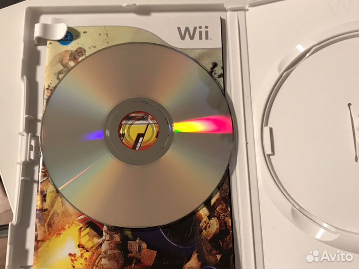 Nintendo wii диск nitro bike