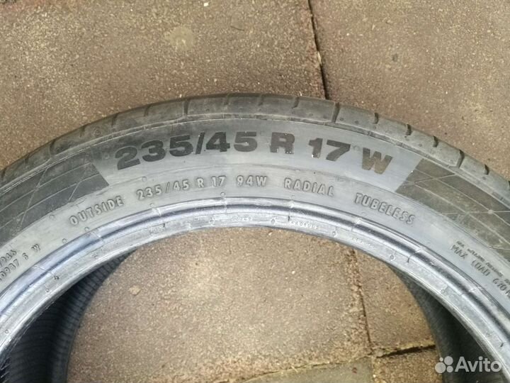 Continental ContiSportContact 5 235/45 R17 94W