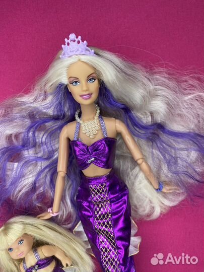 Кукла barbie русалка 2000х