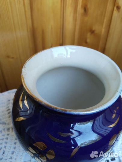 Вазы Колоски и Колокольчики (старая Гжель)