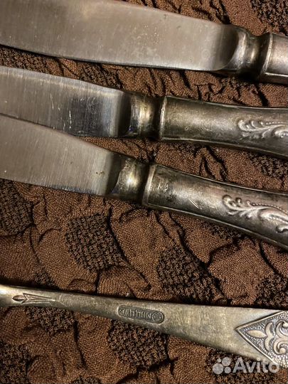 Мельхиоровая посуда СССР