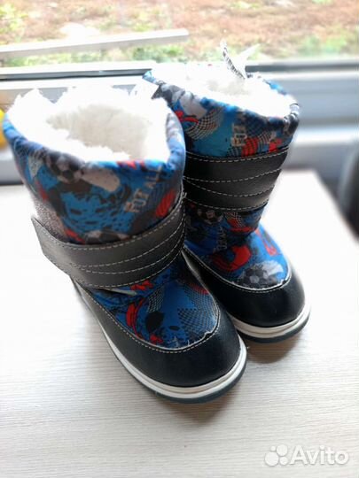 Тёплые сапожки