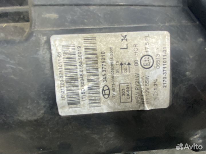 Фары LADA priora