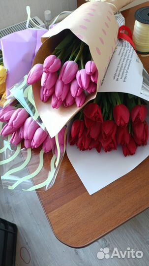 Тюльпаны (букеты)