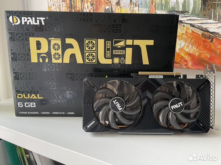 Видеокарта Palit GeForce GTX 1660 Dual