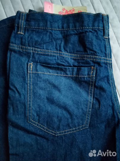 Новые мужские классические прямые джинсы