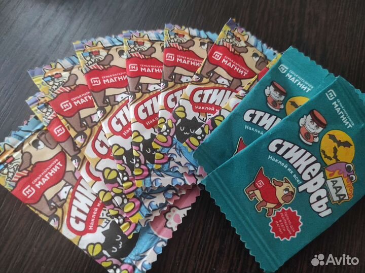 Наклейка стикерсы магнит