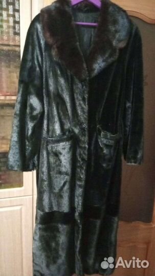 Шуба из нерпы б/у