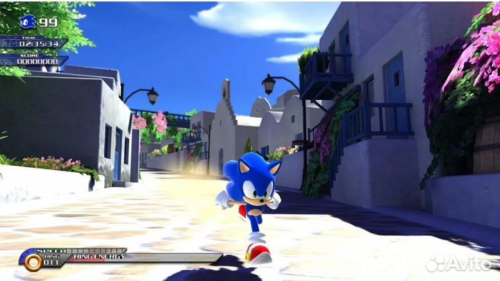 PS3 Sonic Unleashed (английская версия) Новый