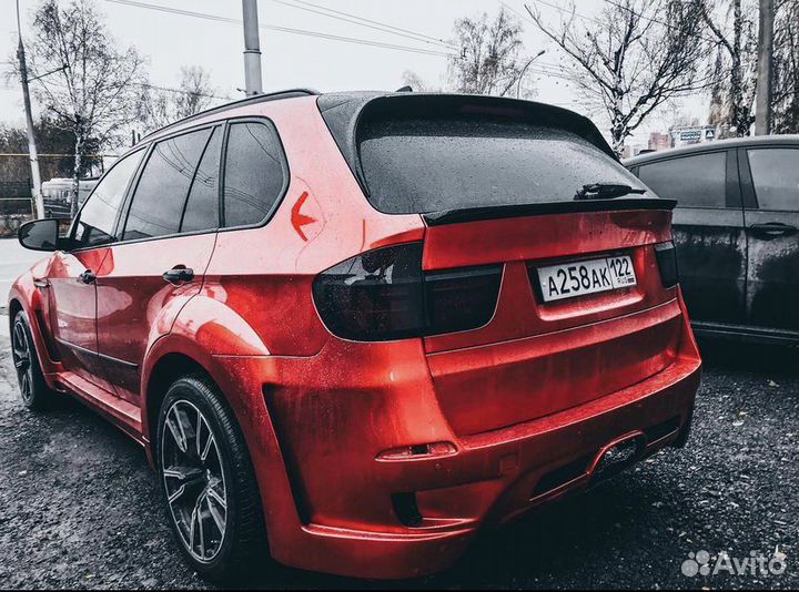 Спойлер лезвие для bmw x5 e70