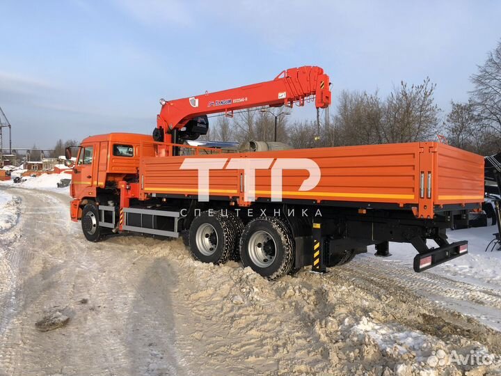 КАМАЗ 65115 с КМУ, 2024