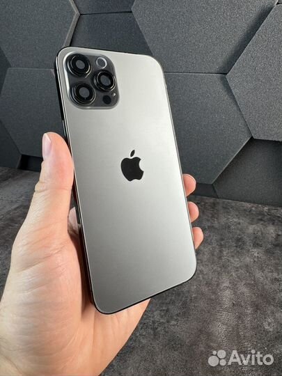 Корпус iPhone 12 pro max space gray новый