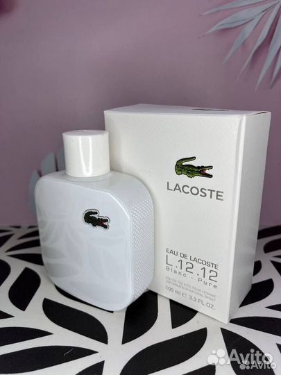 Lacoste L.12.12 Blanc – Pure 100ml (Евро качество)