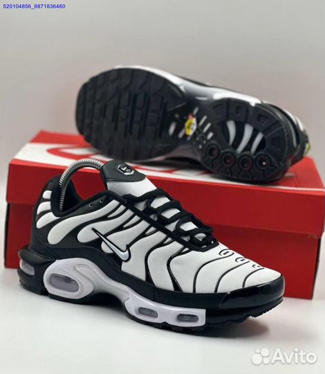 Кроссовки Nike Air Max TN Plus White/Black (Арт.84