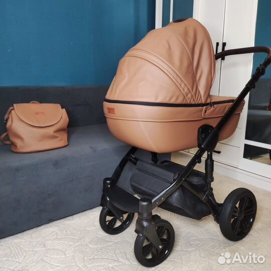 Коляска verdi mocca 3 в 1 карамель