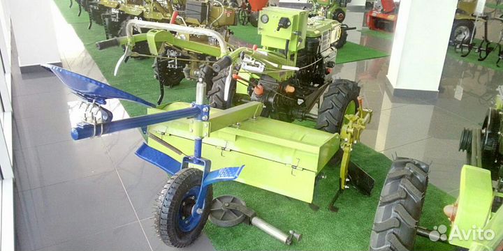 Дизельный мотоблок с водяным охлаждением. 15л.с