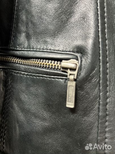 Куртка косуха Страдивариус нат.кожа