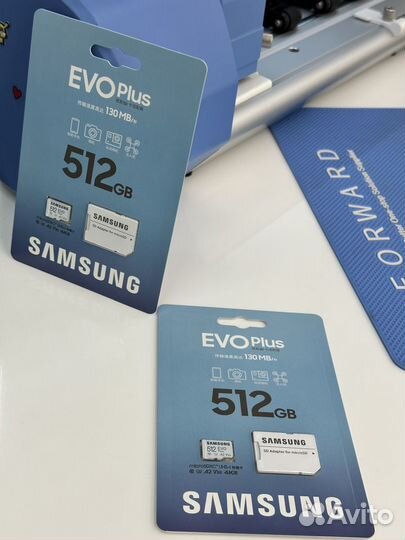 Оригинальная флеш карта Samsung microsd 512Gb Evo