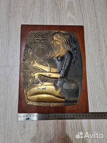 Панно из дерева Чеканка