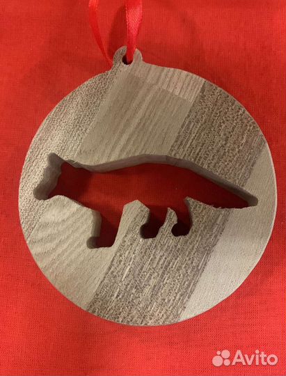 Елочные игрушки из дерева