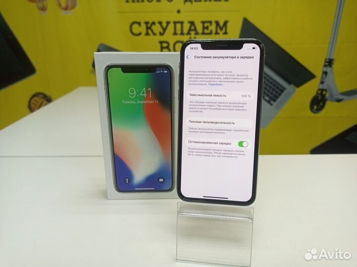 iPhone X, 256 ГБ