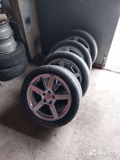 Литые диски r17 5x108 vossen cv3