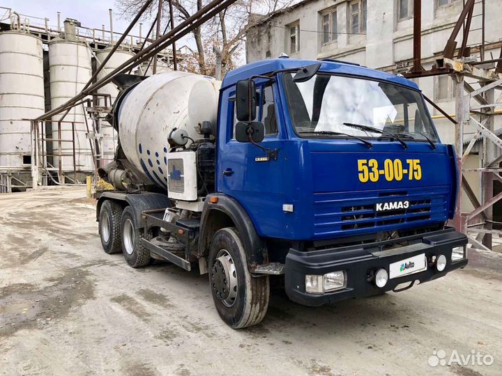 Автобетоносмеситель КамАЗ 58147А, 2012