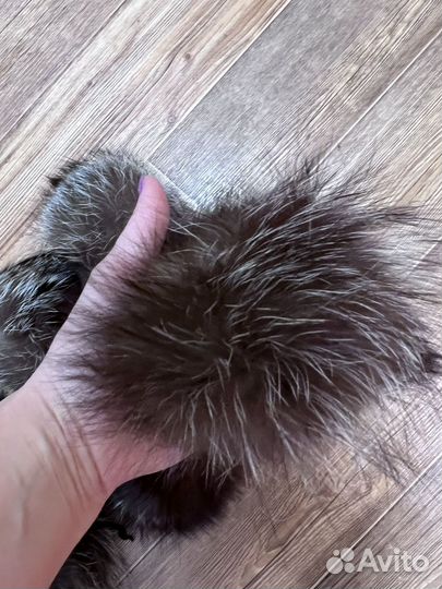 Помпон. Мех натуральный