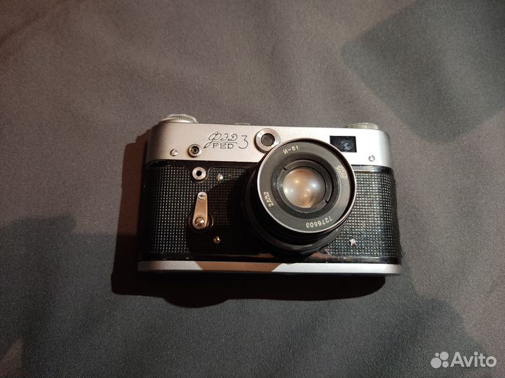 Фотоаппараты СССР фэд 1, фэд 3, фэд 5В