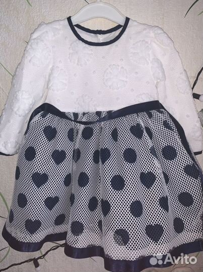 Платье для девочки 86 92