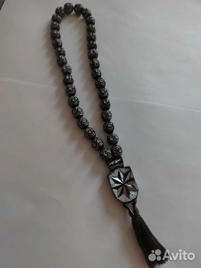 Бусы в авто ручной работы