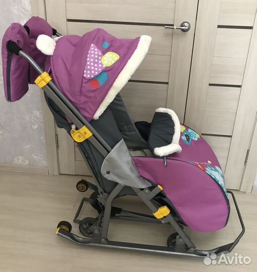 Санки коляска ника 7 8