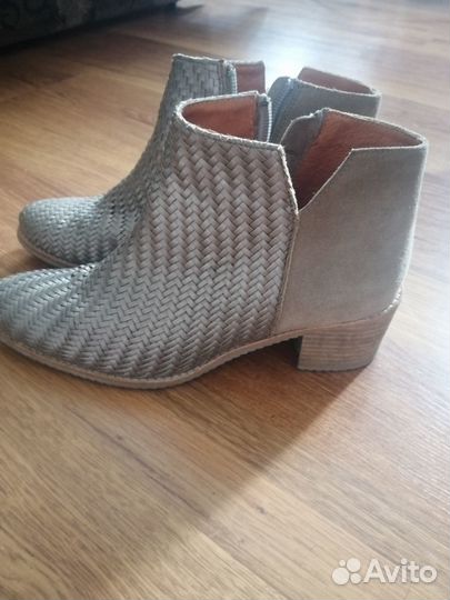 Ботинки женские 38 размер, нат. кожа