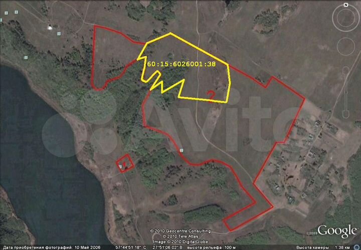 Участок 5,8 га (СНТ, ДНП)