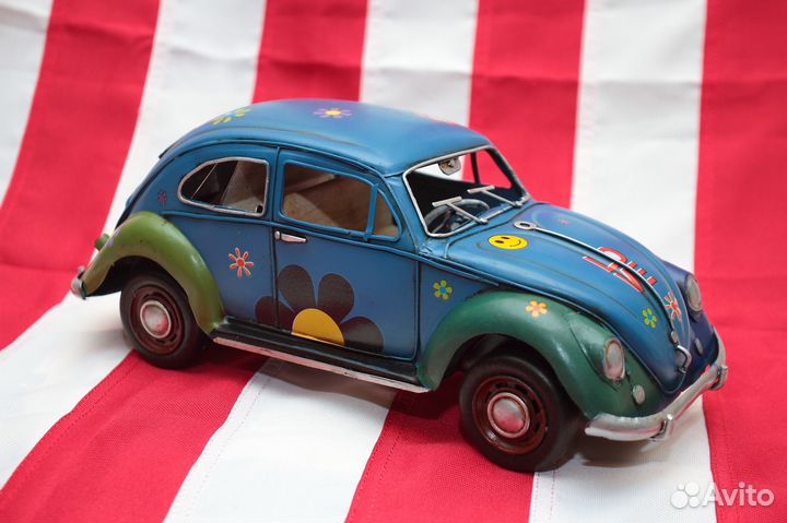 Модель автомобиля Beatle ручная работа металл