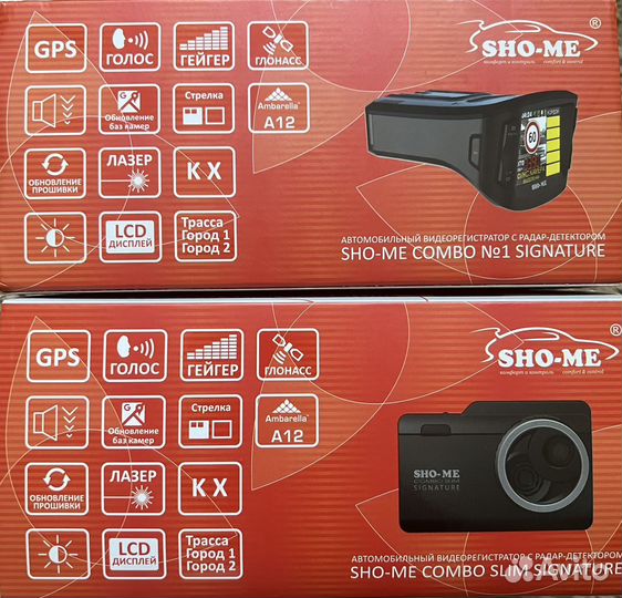 Видео-регистратор sho-me combo signature A12
