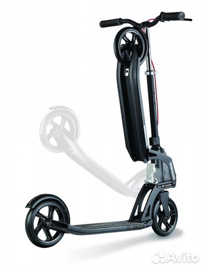 Самокат глобер ван к актив черный