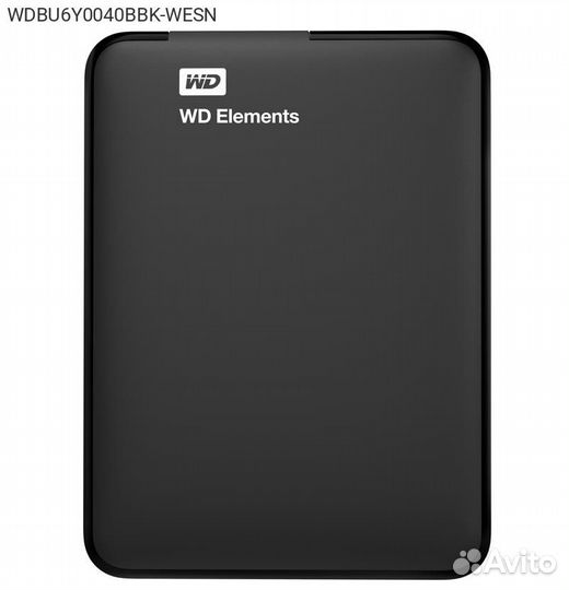 Внешний диск HDD WD Elements Portable 4TB 2.5