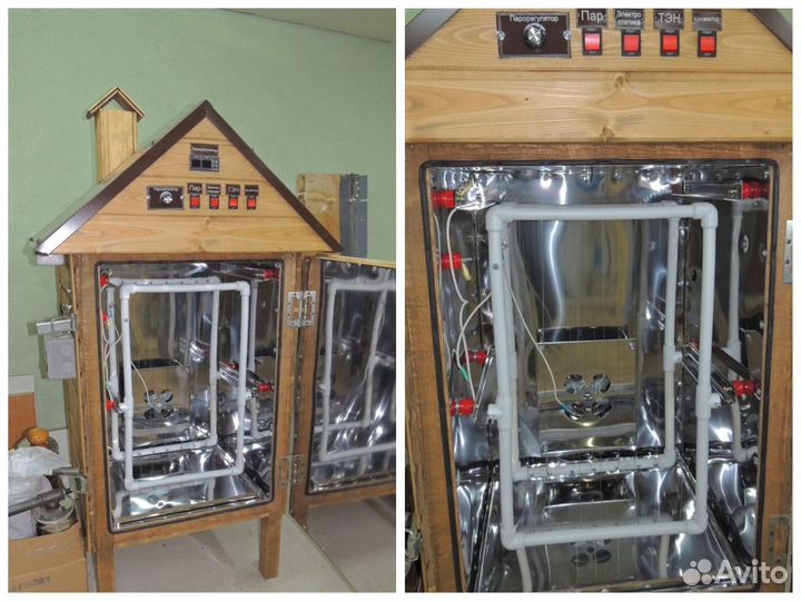 Коптильня из нержавейки для горячего копчения