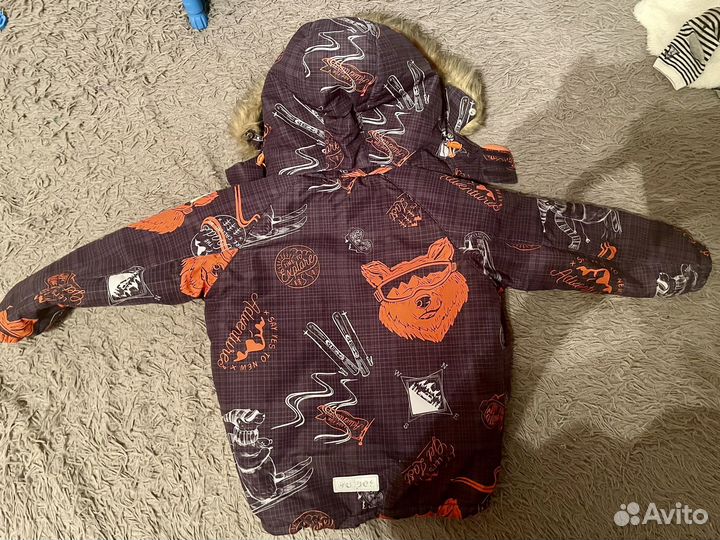 Зимняя куртка для мальчика 110