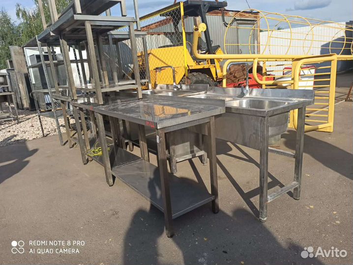 Столы,стелажы,гастроёмкости,шпильки,из нержавейки