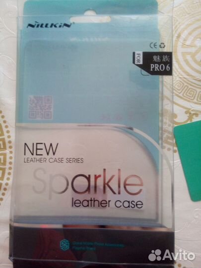 Новый чехол-книжка для Meizu Pro 6