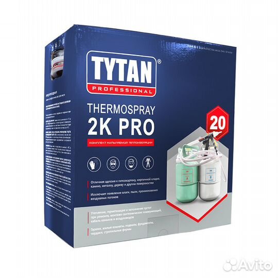 Утеплитель Tytan Thermospray 2K Pro 20
