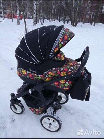Коляска 2 в 1 indigo carmen